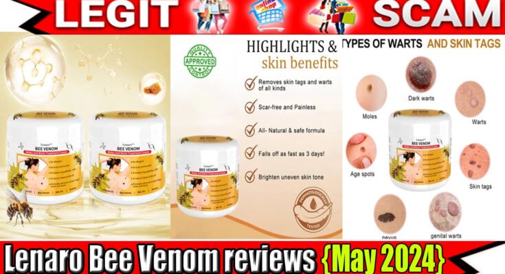 Lenaro Bee Venom Reviews {May 2024} Check All Details Here!