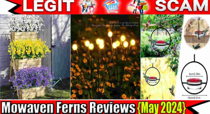 Mowaven Ferns Reviews {May 2024} This Website Real Or Fake?