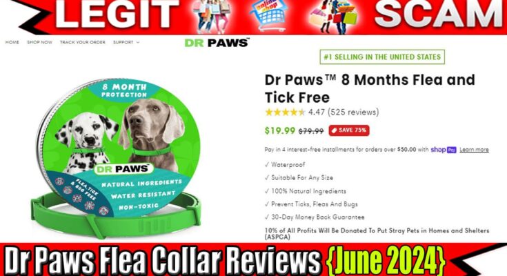 Dr Paws Flea Collar Reviews {June 2024} See Unbiased Product Here!